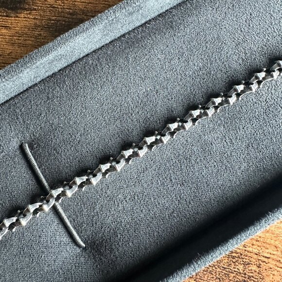 David Yurman Armory Bracelet in Sterling Silver - 5mm - 8.25" - Picture 4 of 14